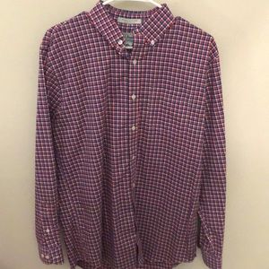 L.L. Bean Wrinkle Resistant Button-Down, M